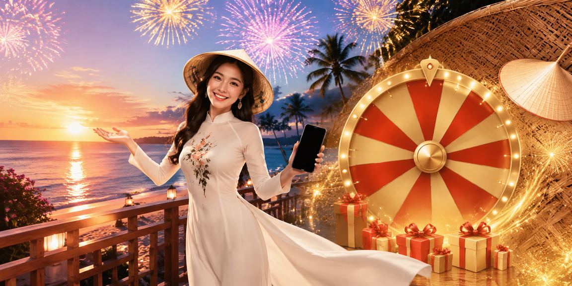 Người phụ nữ đội nón lá tham gia roulette tại Phú Quốc theo cách thư giãn có trách nhiệm